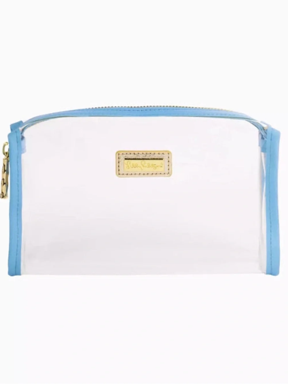 Lilly Pulitzer Pencil Pouch in Frenchie Blue
